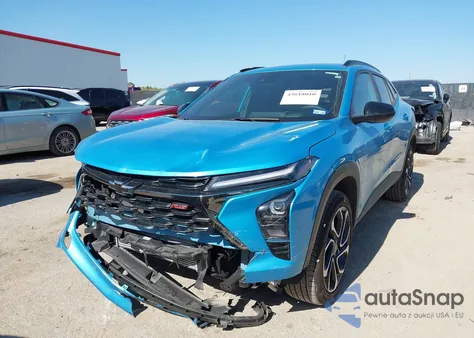 2025 Chevrolet Trax Fwd 2Rs z USA, uszkodzony, nr VIN KL77LJEP7SC040527